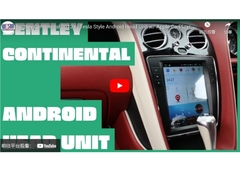 Bentley Flying Spur Continental 2015-2019 Tesla Android Baş Birimi CarPlay Android Otomatik WITSON