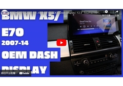 10.25''/12.3' Ekran BMW X5 E70/ BMW X6 E71 2007-2010 CCC Android Multimedia Player için