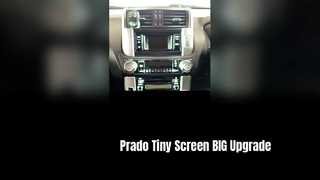Land Cruiser Prado için Devasa 13,6" Tesla Tarzı Ekran (TZG1801/1802)