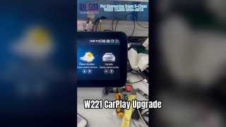 Mercedes-Benz S-Class W221 12,3" Android Multimedya Oynatıcı | GPS ve CarPlay (ZCV/ZCE/ZCM/ZDV/ZDE/ZDM/